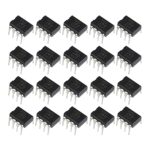 20 composants électroniques LM386N IC amplificateur audio DIP8 enregistreur amplificateur de puissance haut-parleur régulateur de tension d'entrée basse