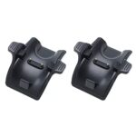 2pcs Stations de Chargement Remplacement Compatible avec Huawei Honor Band 3/4/5 ABS Base de Charge 5V 0.5A Accessoires Électroniques, Noir