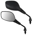 A-Pro Rétroviseur de montage pour cyclomoteur pour moto, scooter, moto, scooter, mobylette,
