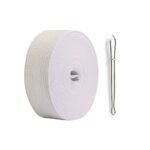 AHPYEUHK Elastique Couture 30mm Bandes Élastiques Couture Blanc 6M élastique Large Elastique Perruque,Ruban Elastique,Bande Elastique Couture Large Ceinture Bande pour Couture