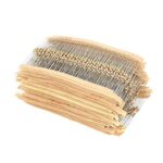 ARCELI 1500pcs 75 Valeurs 1 ohm à 10M ohms 1 / 4W Kit de Gamme de résistances 5% Carbone Composants électroniques