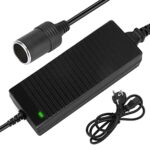 Adaptateur d'alimentation 12V 10A Glacière: YIDM Convertisseur Tension 220V à 12V Adaptateur d'alimentation Voiture Prise Allume-Cigare pour Refroidisseur Portable Refroidisseur Convertisseur Courant