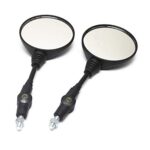 Aiuphing retroviseur Moto Embout de Guidon, 7/8