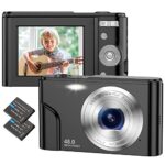 Appareil Photo Numérique Autofocus Compact Caméra - 48MP 1080P HD 2,4