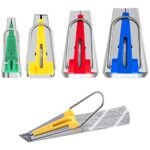 Appareils à Biais,Biais de Couture,Bandes de Tissus de Tailles Différentes pour Fabriquer Largeur 6mm 12mm 18mm 25mm (Lot de 4)