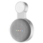 Baaletc Outlet Mural Hanger pour Google Home Mini/Google Nest Mini (2nd Gen) Voice Assistants, Prise Wall Mount Stand Holder pour Home Voice Assistants, Cache la Câble de Home Mini