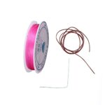 BalacooBalacoo Bracelets Chaîne Élastique Fabrication De Bijoux Fil De Perles De Cristal Chaîne Extensible pour Bracelets Chaîne Élastique Claire pour Bracelets Bijoux Faits À La Main Bricolage