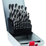 Bosch Professional Ensemble de 25 forets hélicoÏdaux HSS PointTeQ (pour métal, ProBox, accessoires pour perceuses-visseuses)