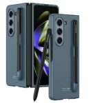 COQUE étui Samsung Galaxy Z Fold 5,Coque Ultra Fine pour téléphone à Fente de Stylo, Coque de téléphone Pliable Anti-Chute pour Samsung Galaxy Z Fold5 5G-Vert