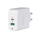 Chargeur USB RAMPOW 36W, 2 Ports USB C + USB A Power Delivery 3.0 et QC 3.0 pour iPhone 11/11 Pro / 11 Pro Max, iPad Pro, Airpods Pro, Xiaomi, Oneplus, Huawei