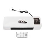 Chauffage De Climatiseur, Mini Ventilateur De Refroidissement d'air Portable avec TéLéCommande, Ventilateur Chaud De Climatisation Mural à Faible Bruit pour Salle De Bain Chambre