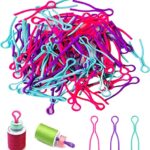 Clips pour Bobines,Pinces à Canette,Support pour Bobine,Clips à Canette Bobines Buddies 50PC Pinces à Bobines de Fil pour Accessoires de Machine à Coudre Assorties