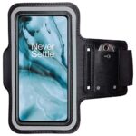 CoverKingz Brassard de Sport pour OnePlus Nord - Brassard pour Smartphone, Accessoire de Sport avec Poche pour Les clés OnePlus Nord - Accessoire Sport, Brassard téléphone Portable Noir