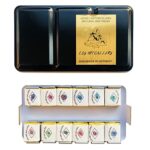 Csy Art Gallery Peintures aquarelles métalliques faites à la main scintillantes double couleur aquarelle solide comprenant 12 couleurs d'aquarelle dans une boîte en fer blanc portable pour artistes