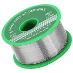 Étain de soudure 0,8 mm, étain sans plomb avec noyau de colophane, étain à souder avec flux 20 g, fil de soudure pour la réparation et le bricolage des composants de soudure électriques électroniques