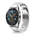 FINTIE Bracelet Compatible avec Huawei Watch 3/3 Pro/GT 2 Pro/GT/GT 2 / GT Active - Bracelet de Remplacement en Acier Inoxydable Band Montre Strap Fermoir Métal
