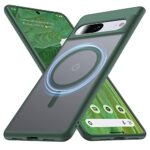 FNDMIL Coque magnétique pour Google Pixel 7 [Compatible avec MagSafe][Anti-Empreinte][Ajustement Fin][Anti-Choc Militaire] Housse de téléphone Pixel 7 5G à Dos Dur Mat et translucide, 6,3