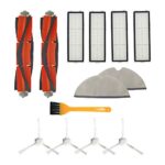 Filtre HEPA Brosse principale Brosse latérale pour Xiaomi Mijia 1C STYTJ01ZHM Dreame F9 Robot Aspirateur Mop Outil de nettoyage de chiffon