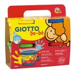 GIOTTO be-bè - Set gouache aux doigts 4 x 150 ml