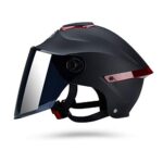 Galatée Casque de Moto Adulte avec Pare-Soleil, Adapté aux Motos Électriques, Scooters Croiseurs, Passer Le Test de Collision pour Répondre à La Sécurité Routière
