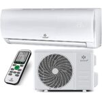 KESSER® Climatisation Set réversible - Climatiseur avec Fonction WiFi/Application - Refroidissement A++/ Chauffage A+, Fluide réfrigérant R32 - Écran LCD, Split 9000 BTU/h / 2600 Watt