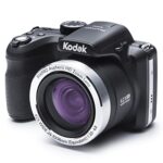 KODAK Pixpro AZ422 - Appareil Photo Bridge Numérique 20 Mp, Zoom Optique 42X, Grand angle 24 mm, Video HD 720p, OIS, Flash Intégré, Ecran LCD 3, Batterie Li-ion - Noir