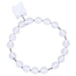 KYEYGWOUnisexe Merkaba Cristal Pierre Perles Bracelets, Reiki Chakra Bracelet Bijoux faits à la main pour Yoga Méditation