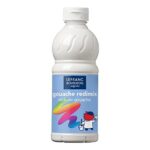 Lefranc Bourgeois - Gouache liquide Redimix pour enfants - Bouteille 500ml - Blanc