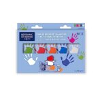 Lefranc Bourgeois - Mes premières gouaches aux doigts lavables pour enfants - 5 tubes de 80ml