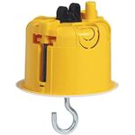 Legrand - Boîte à encastrer Batibox plaque de plâtre pour luminaire avec couvercle Ø65mm