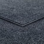 Livelynine 32 Dalles de Moquette 30x30CM Lavable Dalle Moquette Sol pour Maison Bureau Résistant Moquette Autocollante Commercial Antidérapantes Carrés de Tapis Gris Foncé Revêtement de Sol Intérieur