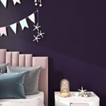 Livelynine Adhesif pour Meuble Violet Mat Papier Peint Adhesif Mural Chambre Salon Violet Foncé 40CMx5M Film Adhesif pour Meuble Cuisine Salle de Bain Lavable Revetement Adhesif Meuble Violet Pastel