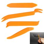 MEETTIKEY 4 PièCes Outils Voiture, Outil demontage Garniture Voiture, Kit De RéParation De Panneau De Porte IntéRieure De Voiture Outil en Plastique pour Tableau De Bord Audio D'Autoradio, Etc.