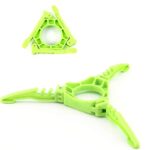 MEISO Support de Réservoir de Gaz Pliant, Antidérapant Support de réservoir de gaz de Camping en ABS, Trepied Gaz, Support Trépied Multi-usages Portable pour Camping Randonnée Pique-nique Cuisson