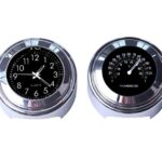 Maso Lot avec horloge et thermomètre Pour guidon de moto 7/8