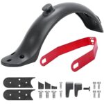 Natcoo Garde-Boue Arrière Trottinette avec Support Métallique, Stable, Robuste et Durable, Spécialement conçu pour Xiaomi M365/Pro