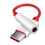 Oneplus 6T Adaptateur Casque, TITACUTE Prise USB C à 3.5mm Adaptateur Audio Adaptateur USB C auxiliaire Câble Jack stéréo avec chipset DAC Compatible pour Huawei Mate 20 Pro, Xiaomi Mi 8 Pro, 8, 6