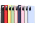 Oududianzi - [9 Couleurs Coque pour Samsung Galaxy S20 FE/S20 FE 5G, Coque en Silicone TPU Souple Mince et léger Anti-Rayures Anti-Collision Case de Protection en Caoutchouc Souple