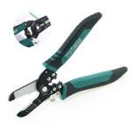 Pince A Dénuder Multifonctionnelle, Coupe-Câble D'électricien, Dénudage De Câble, Peut Etre Utilisée Pour Couper / Dénuder / Sertir Les Câbles