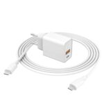 Rapide Chargeur USB C 30W pour Google Pixel 7 7a 7 Pro, 6 6a 6 Pro, Samsung Galaxy, Xiaomi, iPad Pro 30 Watt Power Adapter et 1,8m de Câble