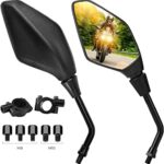 Rétroviseurs de Moto Guidon Universels 7/8