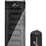 Sac de Couchage : Sportneer Sac de Couchage Enfant Adulte Compact 3-4 Saisons Sac de Couchage pour Camping Hiking Trekking Randonnée Extérieur