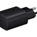 Samsung EP-TA800N Chargeur de charge ultra rapide 25 W, port USB de type C (sans câble), noir (lot de 1)
