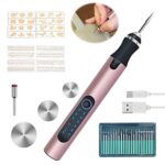 Stylo Graveur Électrique, Outils de Gravure USB Rechargeable Multifonction Mini Stylo de Graver, Mini Outil Graver Bricolage Pour Bricolage Bijoux Métal Verre Pierre Plastique Bois