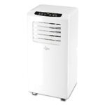Suntec Climatiseur Mobile Impuls 2.6 Eco R290 - Climatiseurs Portables, Déshumidificateur, Ventilateur, 9000BTU/h, 2,6KW, Fonction minuterie programmable, Télécommande | Tuyau d'évacuation