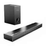 ULTIMEA Dolby Atmos Barre De Son pour TV, BassMAX, 3D Surround Système de Son pour Haut-Parleurs TV, TV 2.1 Barre Son avec Caisson de Basse pour Home Cinéma, Ultradeluxe, Nova S50 Série, Modèle 2023