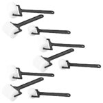 VILLCASE Pinceau à Rouleaux de Peinture Mini- Éponge: 3 Ensembles Petit Pain de Peinture Peinture Pinceau Peinture Peinture de Peinture Décoration Touch Up Roller pour Enfants Dessin