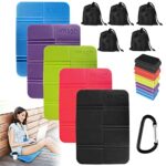 WZYTEU 5 Pcs Tapis Thermique Camping, XPE Tapis de Camping Pliable pour Extérieur Randonnée Voyage Jardin Camping Pique-niques Plage Stade (5 Couleur)