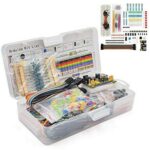 ZHITING Kit de démarrage 1set pour Composants électroniques Breadboard LED Buzzer résistance Transistor