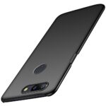anccer Coque OnePlus 5T [Serie Mat] Resilient Conception Ultra Mince et Absorption des Chocs Coque pour OnePlus 5T (Noir Lisse)